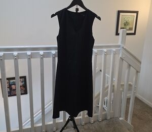 Theory Black Midi Dress